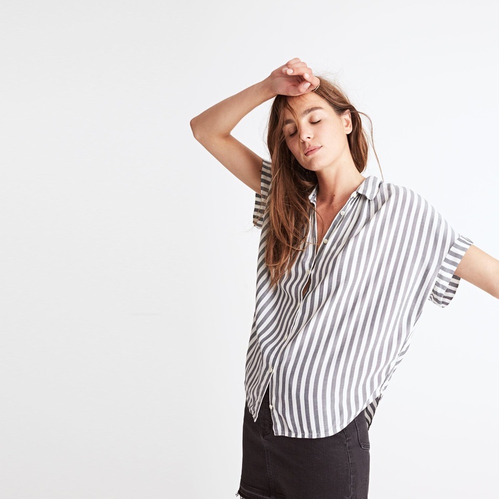 Madewell Central Shirt in Stripe